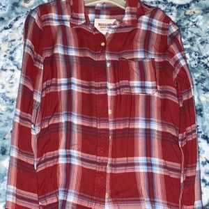 Red Mossimo Flannel